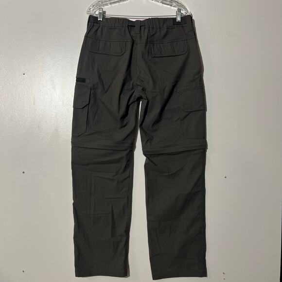 The B.C Clothing Convertible Stretch Cargo Gray Outerwear Pants Men’s MEDIUM - Picture 4 of 7